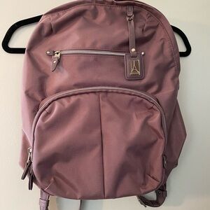 Travel pro pink backpack
